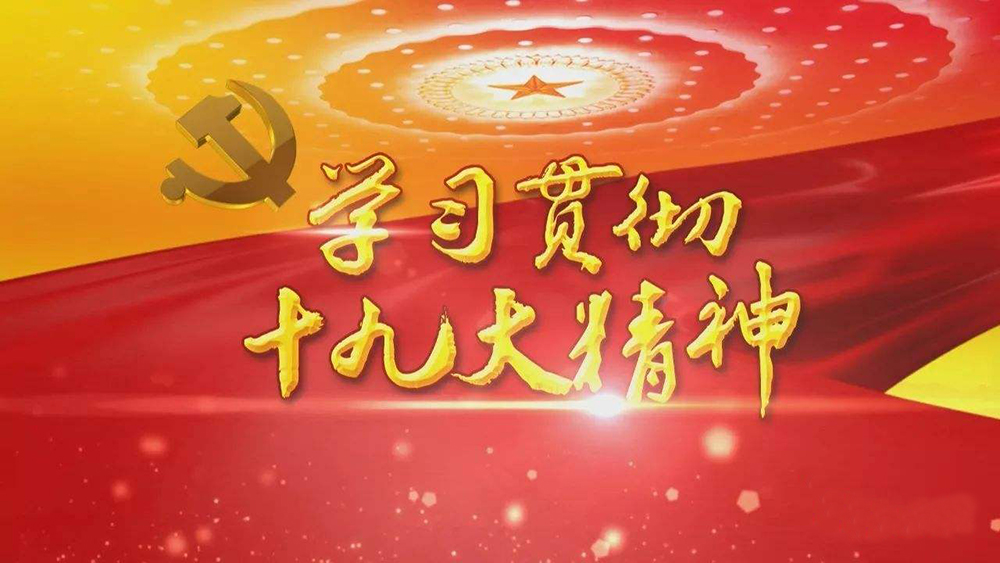 信阳市灵石科技有限公司党支部开展学习党的十九大精神活动。